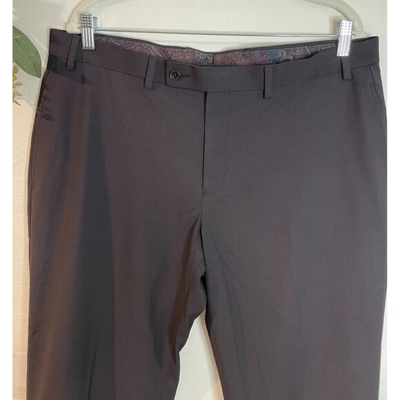 Lauren Ralph Lauren Men's Dress Pants 36W X 30L Black Polyester & Viscose Blend - Picture 3 of 8